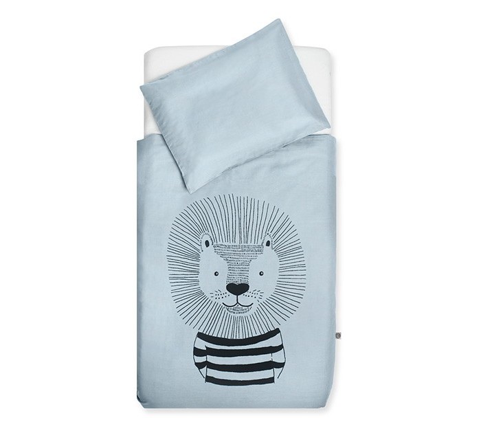 

Постельное белье Jollein Wild animals 140х200 см