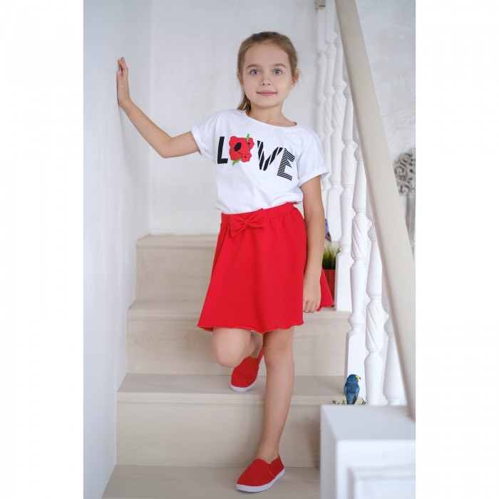 

Kaftan Футболка для девочки Love, Футболка для девочки Love