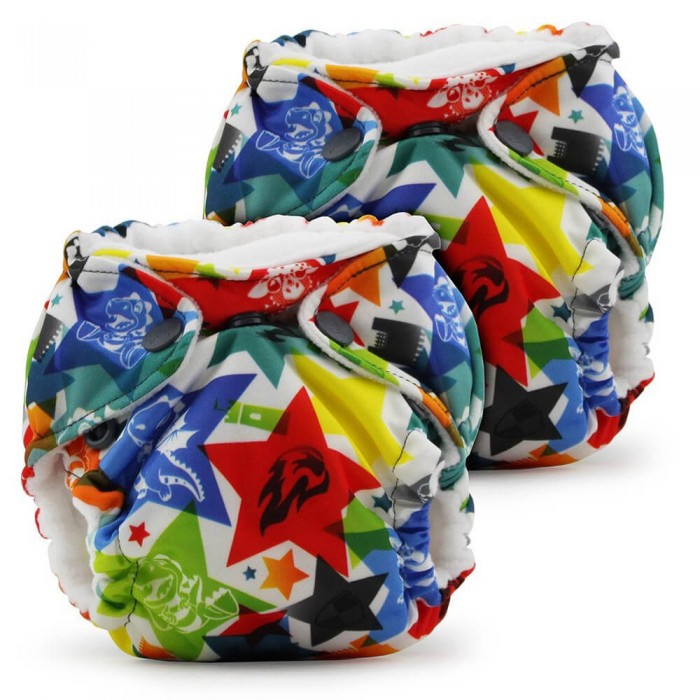 Kanga Care Многоразовые подгузники для новорожденных Lil Joey 2 шт.