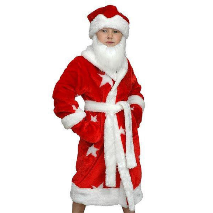 Карнавалия Карнавальный костюм детский плюш Дед Мороз 1459997