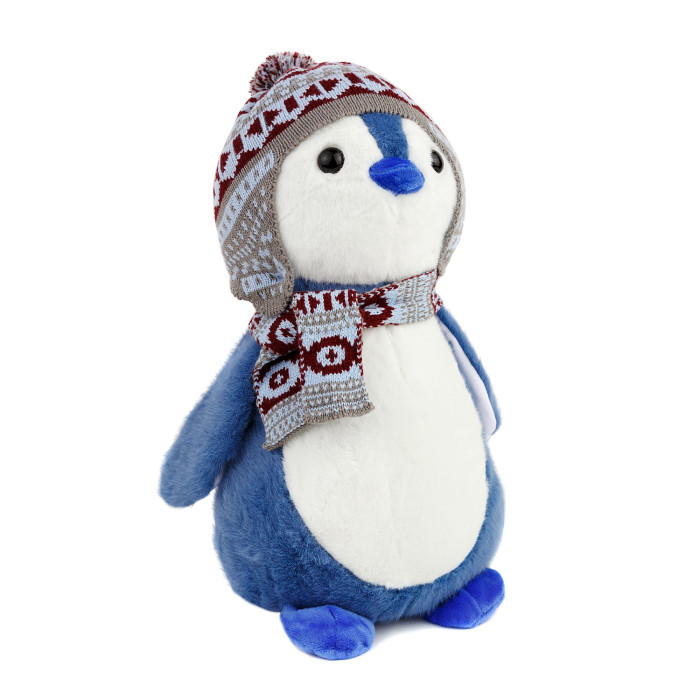 Купить Мягкие игрушки, Мягкая игрушка Kawaii Factory Подушка Пингвин 35 см