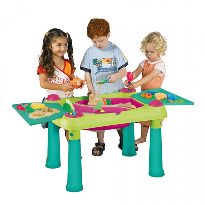 фото Keter стол creative для детского творчества и игры с водой и песком