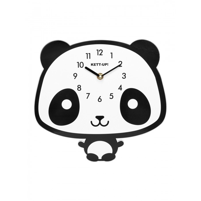 Часы Kett-Up детские настенные Design Zoo Панда часы kett up детские настенные design zoo панда