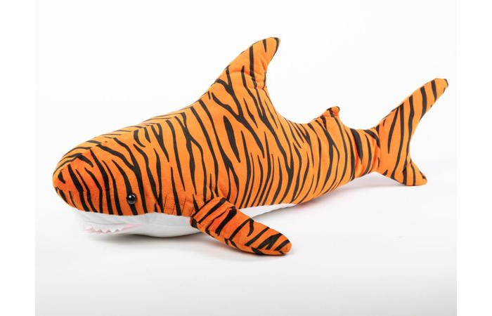 фото Мягкая игрушка kett-up добрая тигровая акула 70 см
