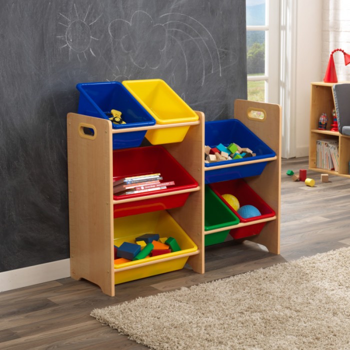 KidKraft Система хранения с 7 контейнерами