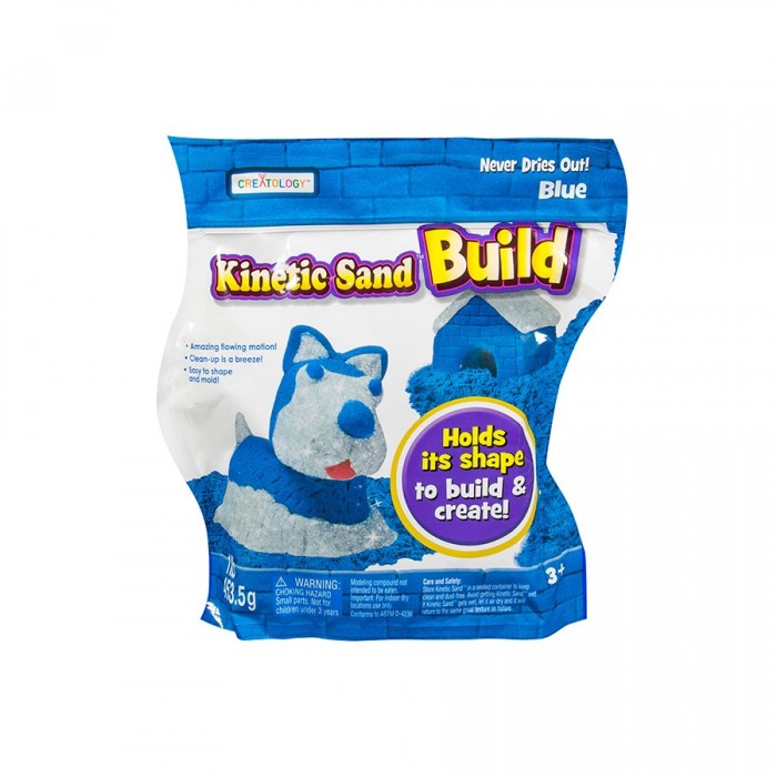Kinetic Sand Песок для лепки Build 454 г (набор из 2 цветов)