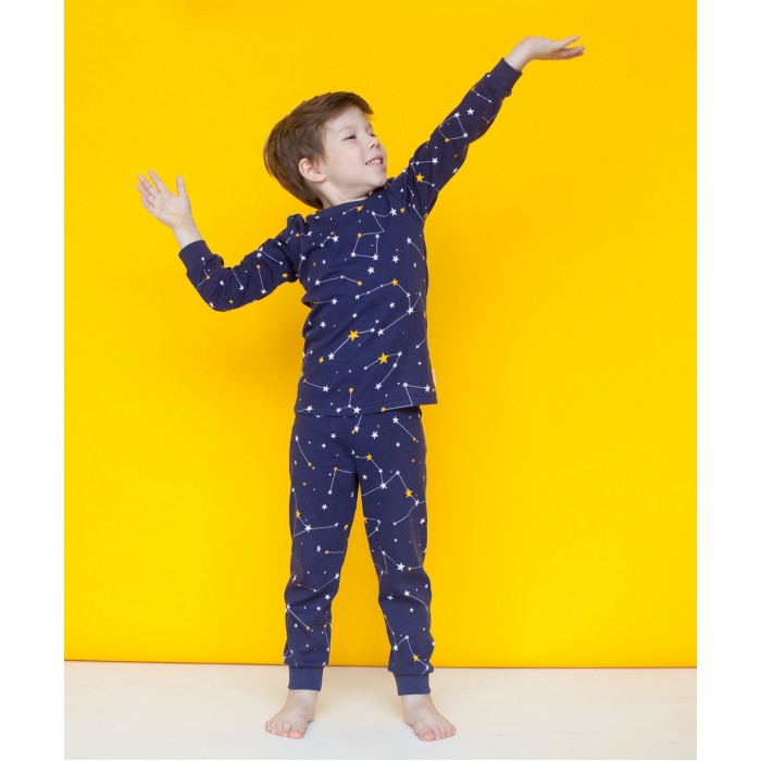 

Kogankids Пижама для мальчика Звёздное небо, Пижама для мальчика Звёздное небо