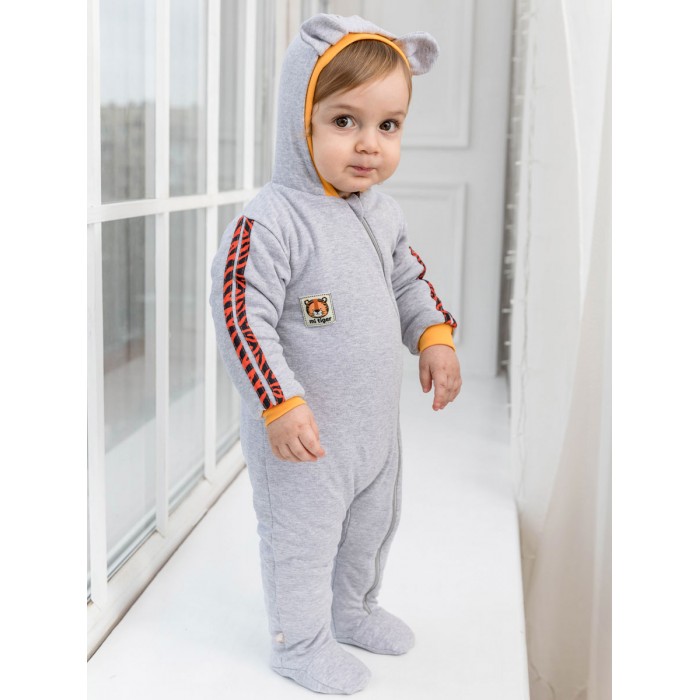 

КотМарКот Комбинезон с капюшоном Tiger, Комбинезон с капюшоном Tiger