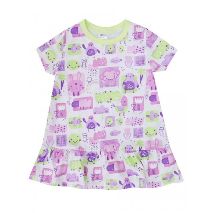 КотМарКот Пижама (футболка, шорты) для девочек Sleepy Child