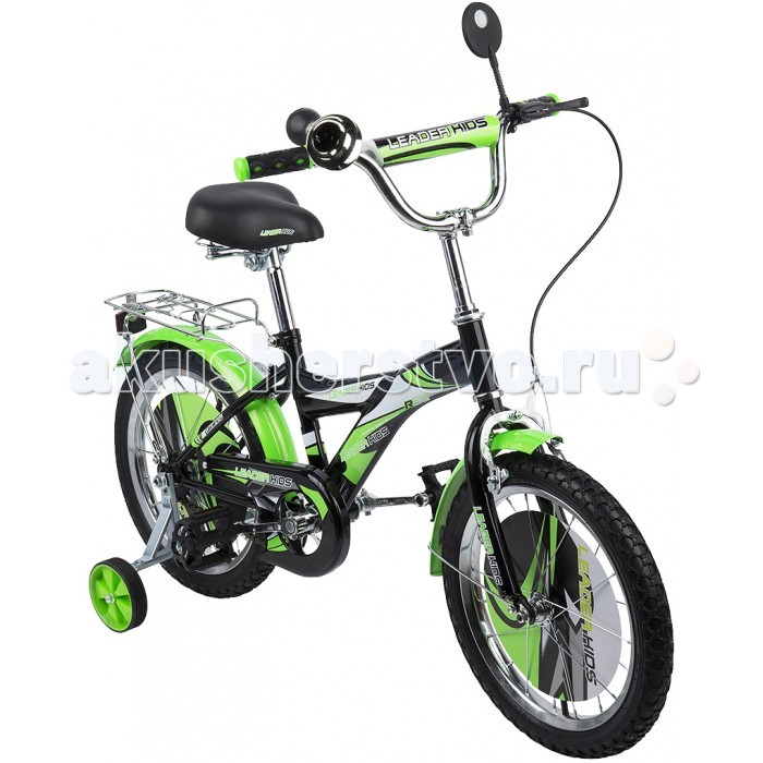 Двухколесные велосипеды Leader Kids G16BD403 тренировочные колеса для детского велосипеда 16