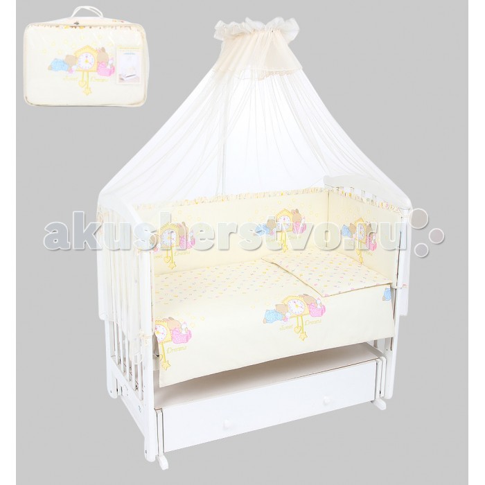 

Комплект в кроватку Leader Kids Сказка на ночь (7 предметов)