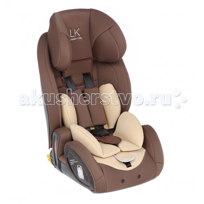 Автокресло Leader Kids Verona IsofixVerona Isofix Автокресло Leader Kids Verona IsofixVerona IsofixАвтокресло Leader Kids Verona Isofix Детское автомобильное кресло Leader Kids Verona относится к группе 1/2/3 и разработано для комфортной и безопасной перевозки маленьких пассажиров весом от 9-ти до 36-ти кг. Модель может быть расположена как на заднем автомобильном сидении, так и рядом с водителем. В последнем случае перед установкой необходимо в обязательном порядке отключить фронтальную подушку безопасности. Кресло закрепляется при помощи универсальной и надежной системы Isofix, благодаря которой создается устойчивость и высокая стабильность, а также исключается скольжение на поворотах и опрокидывание при резком торможении. Каркас кресла изготовлен из прочного и ударостойкого пластика, мало подвергающемуся деформациям от внешних воздействий. Обивка кресла выполнена из гипоаллергенного материала, приятного на ощупь. За счет пористой структуры обеспечивается естественная вентиляция, необходимая для поддержания комфортного микроклимата. Ребенок дополнительно фиксируется внутренними пятиточечными ремнями с центральным замком. Ремни проходят по плечам и между ног ребенка. Мягкие накладки уменьшают процесс трения. Ремни регулируются по высоте в зависимости от роста ребенка. Голова ребенка дополнительно защищена боковыми стенками. Данное автокресло имеет возможность, в последующем, использоваться как бустер. Съемную обивку кресла можно при необходимости стирать.<br>