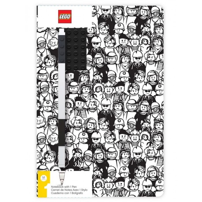 

Lego Книга для записей Classic - Minifigure (96 листов), Книга для записей Classic - Minifigure (96 листов)