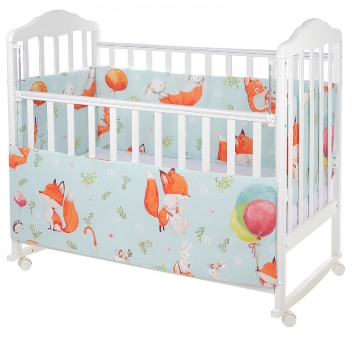 

Бортик в кроватку Lemony kids Native съемные чехлы 4 части, Native съемные чехлы 4 части
