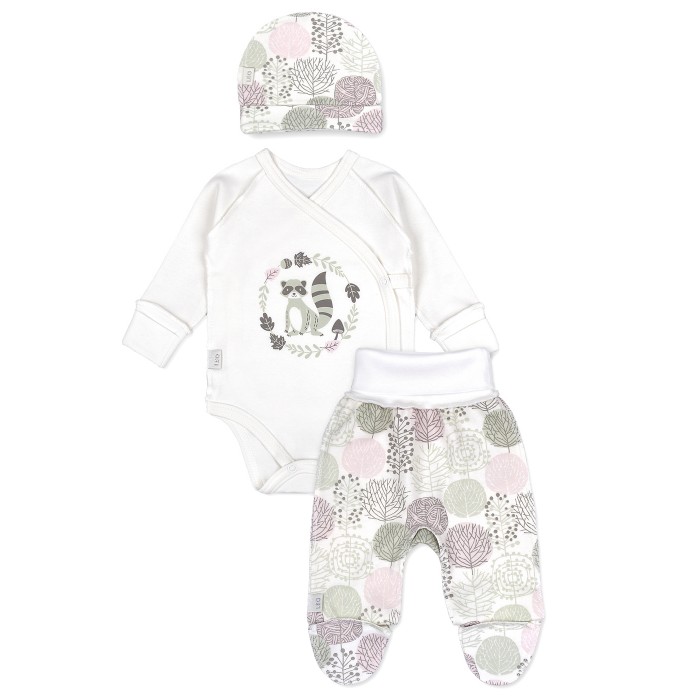 

Лео Комплект Енотик (боди, ползунки и шапочка) 1006А-7, Комплект Енотик (боди, ползунки и шапочка) 1006А-7