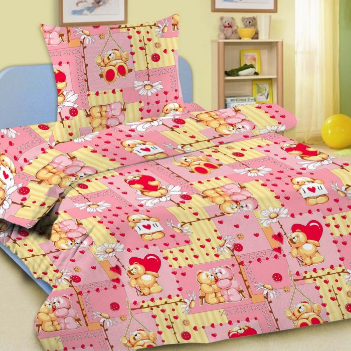 

Постельное белье Letto 1.5-спальное Барни (3 предмета), 1.5-спальное Барни (3 предмета)