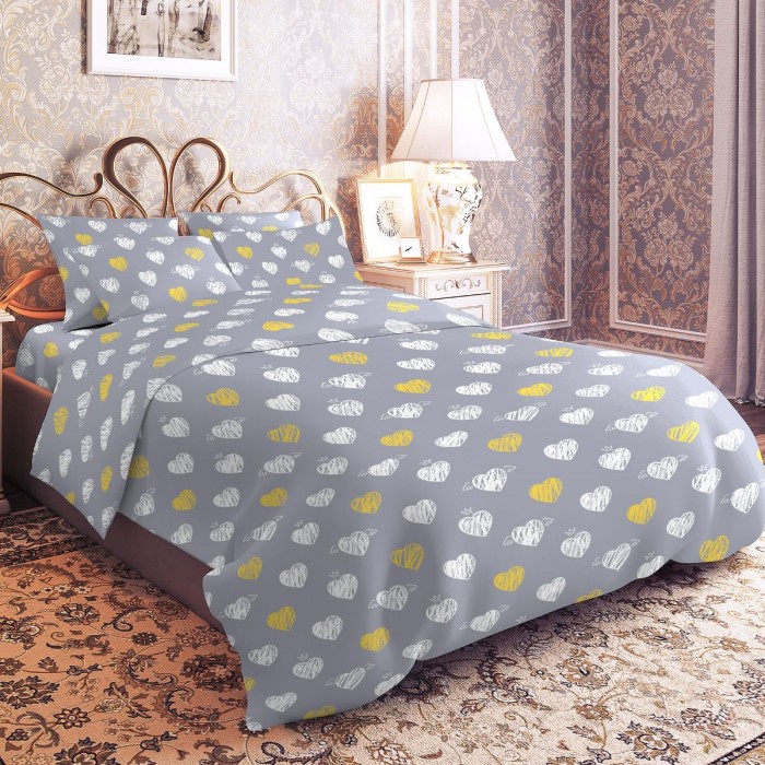 

Постельное белье Letto Сердечки (3 предмета), Сердечки (3 предмета)