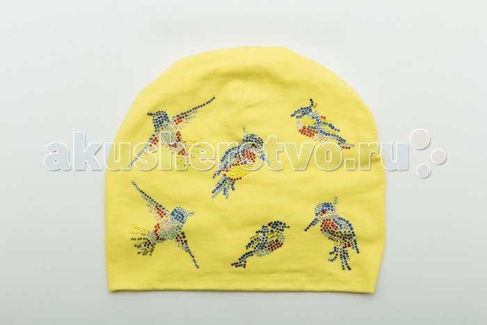 

Level Pro Kids Шапочка Птичье семейство Д1002 трикотаж Д1