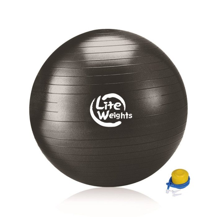  Lite Weights Мяч гимнастический антивзрыв с насосом 100 см