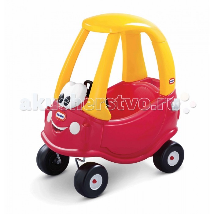Каталка Little Tikes МашинаМашина Каталка Little Tikes МашинаМашинаОригинальная машинка-каталка от Little Tikes (Литл Тайкс) в забавном дизайне. У него есть ручка, с помощью которой родители могут управлять транспортным средством, а когда он немного подрастет, то сможет кататься сам. В днище машинки находится отверстие для ног (его надо открыть сняв панель с пола), благодаря чему ребенок может приводить ее в движение с помощью ног. Это дает малышу необходимые для благотворного развития физические нагрузки. При изготовлении каталки применяется метод центробежного литья, что позволяет сделать ее ударопрочной и устойчивой к перепадам температур (до -18С). Размеры каталки (длина, ширина, высота): 40.6 x 77.5 x 82.5 см<br>