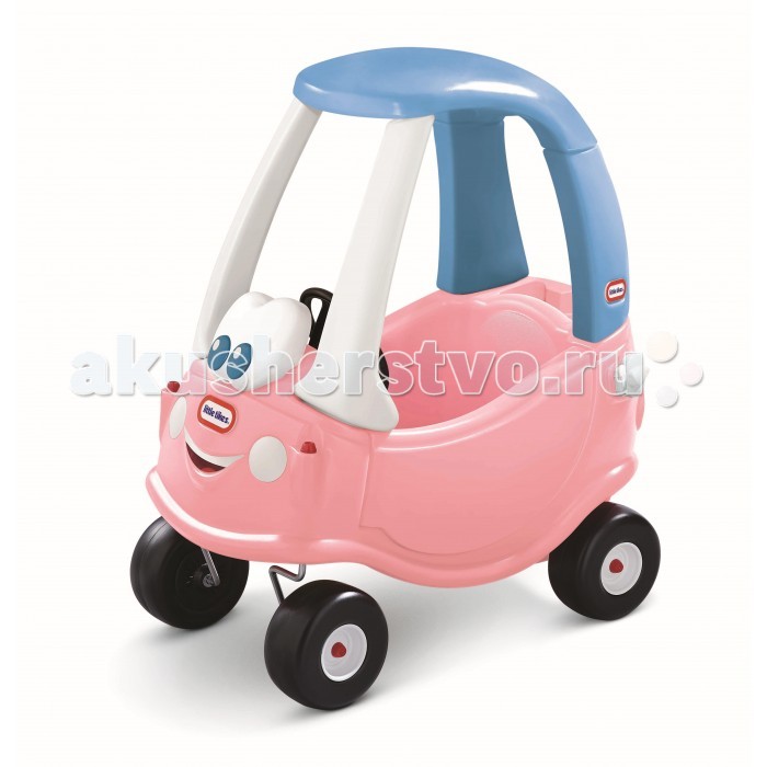 Каталка Little Tikes МашинаМашина Каталка Little Tikes МашинаМашинаОригинальная машинка-каталка от Little Tikes (Литл Тайкс) в забавном дизайне. У него есть ручка, с помощью которой родители могут управлять транспортным средством, а когда он немного подрастет, то сможет кататься сам. В днище машинки находится отверстие для ног (его надо открыть сняв панель с пола), благодаря чему ребенок может приводить ее в движение с помощью ног. Это дает малышу необходимые для благотворного развития физические нагрузки. При изготовлении каталки применяется метод центробежного литья, что позволяет сделать ее ударопрочной и устойчивой к перепадам температур (до -18С). Размеры каталки (длина, ширина, высота): 40.6 x 77.5 x 82.5 см<br>