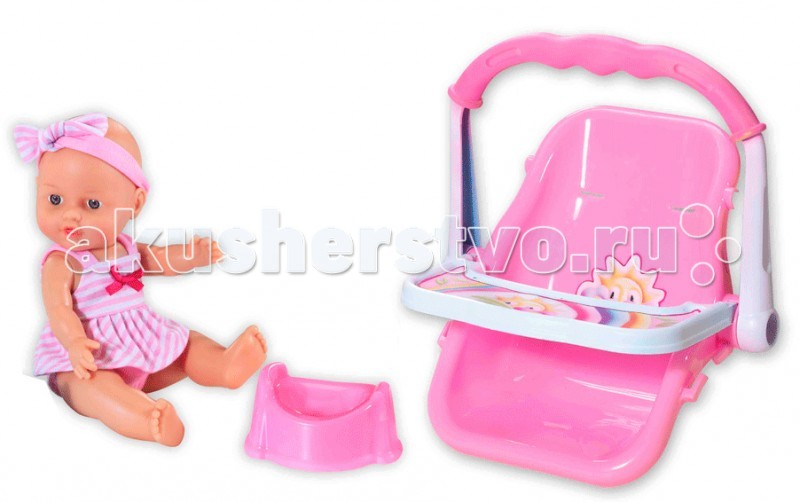 Loko Toys Кукла Le Petit Bebe 32 см с автокресломКукла Le Petit Bebe 32 см с автокреслом Loko Toys Кукла Le Petit Bebe 32 см с автокресломКукла Le Petit Bebe 32 см с автокресломКукла Le Petit Bebe в комплекте с автокреслом - лучший выбор для вашей дочери. Реалистичность, достигнутая благодаря облику, делающему кукол похожими на настоящих младенцев, превращает игры с куклами Loko Toys в увлекательнейший процесс, от которого невозможно оторваться. Комплектность: 1 пластиковая кукла 30 см, горшок 1 шт, бутылочка для кормления 1 шт, кукольное авто кресло 1 шт. Функции: пьет и писает Изготовлено из: ПВХ, Текстиль, Полиэстер, пластик<br>