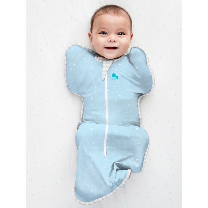 фото Спальный конверт love to dream комбинезон swaddle up lite звезды