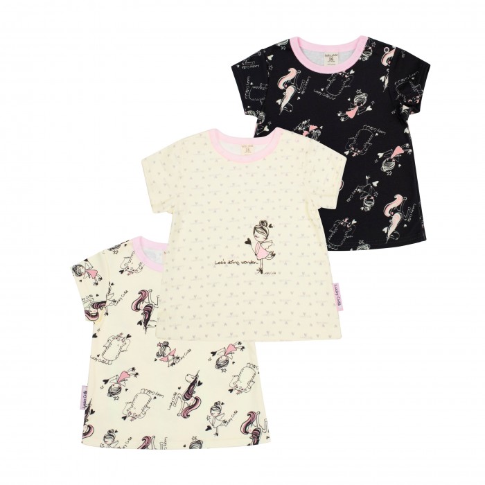 

Lucky Child Комплект футболок Феечки 3 шт. 30-198, Комплект футболок Феечки 3 шт. 30-198