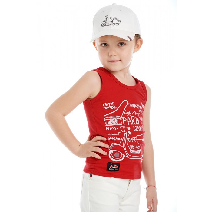 

Lucky Child Майка для мальчика Лемур в Париже 43-25к, Майка для мальчика Лемур в Париже 43-25к