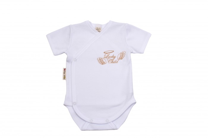 

Lucky Child Боди детский с коротким Ангелочки, Боди детский с коротким Ангелочки