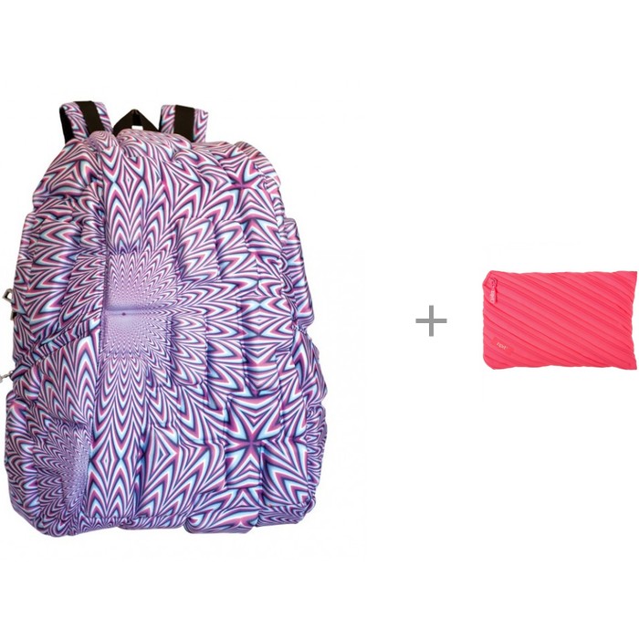 

MadPax Рюкзак Blok Full Purple Reign с пеналом-сумочкой Zipit Neon Jumbo Pouch, Рюкзак Blok Full Purple Reign с пеналом-сумочкой Zipit Neon Jumbo Pouch