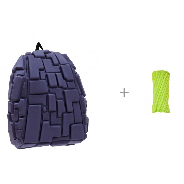 

MadPax Рюкзак Blok Half Heavy metal Outer limits с пеналом-сумочкой Zipit Neon Pouch, Рюкзак Blok Half Heavy metal Outer limits с пеналом-сумочкой Zipit Neon Pouch