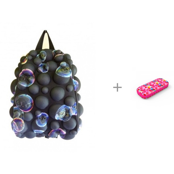 

MadPax Рюкзак Bubble Pint Double Bubbles 28 см c пеналом Zipit Colorz Box, Рюкзак Bubble Pint Double Bubbles 28 см c пеналом Zipit Colorz Box