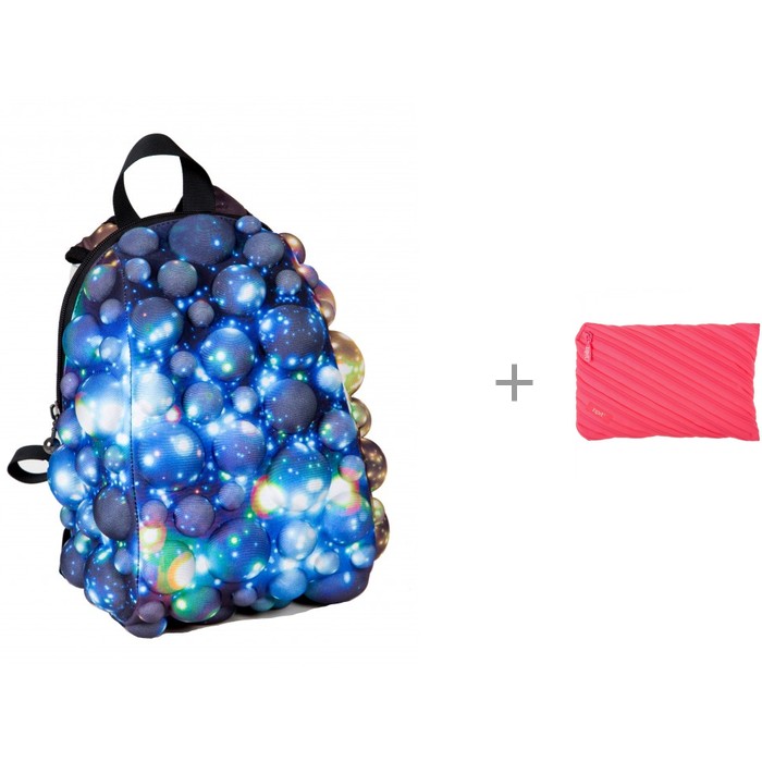 

MadPax Рюкзак Bubble Pint Warpspeed 28 см c пеналом-сумочкой Zipit Neon Jumbo Pouch, Рюкзак Bubble Pint Warpspeed 28 см c пеналом-сумочкой Zipit Neon Jumbo Pouch