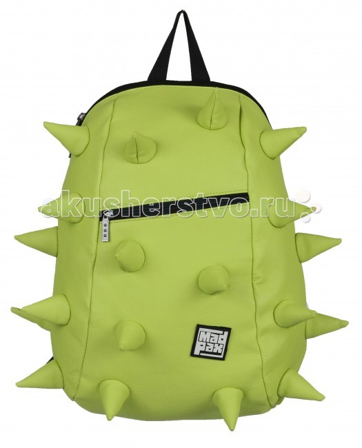 MadPax Рюкзак Rex VE Full Front ZipperРюкзак Rex VE Full Front Zipper MadPax Рюкзак Rex VE Full Front ZipperРюкзак Rex VE Full Front ZipperРюкзак Rex VE Full Front Zipper MadPax Стильный и практичный рюкзак, уместный в ритме большого города. Закрывается на молнию. Модель помимо лямки для переноски в руке, имеет мягкие и широкие регулируемые лямки. Стильное дополнение этой новинки является асимметричный карман на молнии спереди, что придает изделию дерзость и эффектность. Полностью вентилируемая и ортопедическая спинка создаёт дополнительный комфорт Вашей спине. Материал - 100% полиуретан Размер - 46х36х20 см Появление этой аксессуарной марки взорвало мир моды! Рюкзаки от MadPax поистине созданы для ярких неординарных личностей. Если вы хотите, чтобы вы сами или ваш ребенок выделялись из толпы, если для вас важно подчеркнуть активную жизненную позицию, тогда этот бренд – для вас! Рюкзаки MadPax подходят как детям, так и взрослым. Коллекции MadPax – это рюкзаки с шипами, пузырями или фантазийными дорожками, напоминающими о тетрисе. Для производства этих уникальных вещей используются самые передовые полимерные материалы. Можете быть спокойны – продукция проходит тщательный контроль качества, а шипы и пузыри мягкие на ощупь.<br>