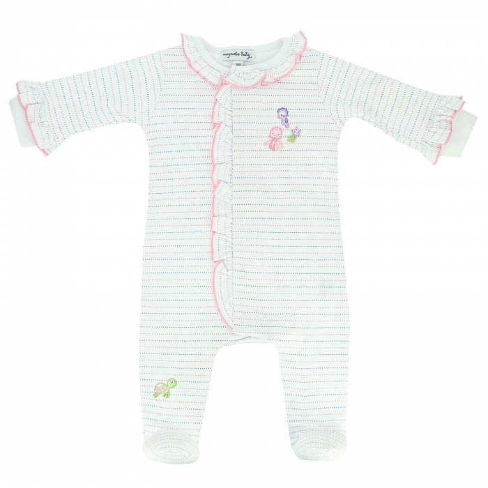 

Magnolia baby Комбинезон Ocean Wonders Emb Ruffle Footie, Комбинезон Ocean Wonders Emb Ruffle Footie