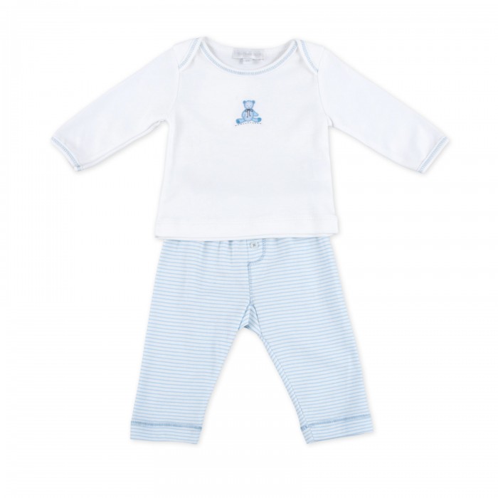 Magnolia baby Комплект для мальчика (топ, брючки) Baby's Teddy