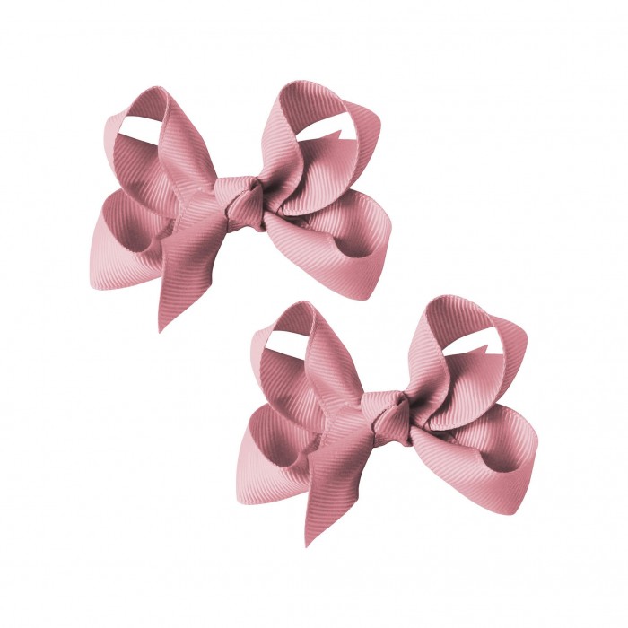 фото Milledeux набор заколок-зажимов boutique bow средние classic grosgrain