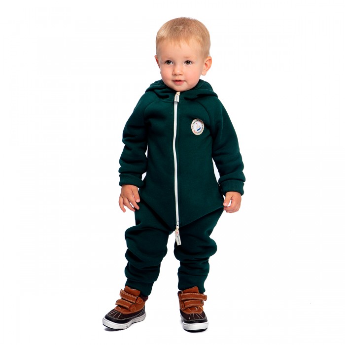 фото Makkaroni Kids Комбинезон из футера с клапаном