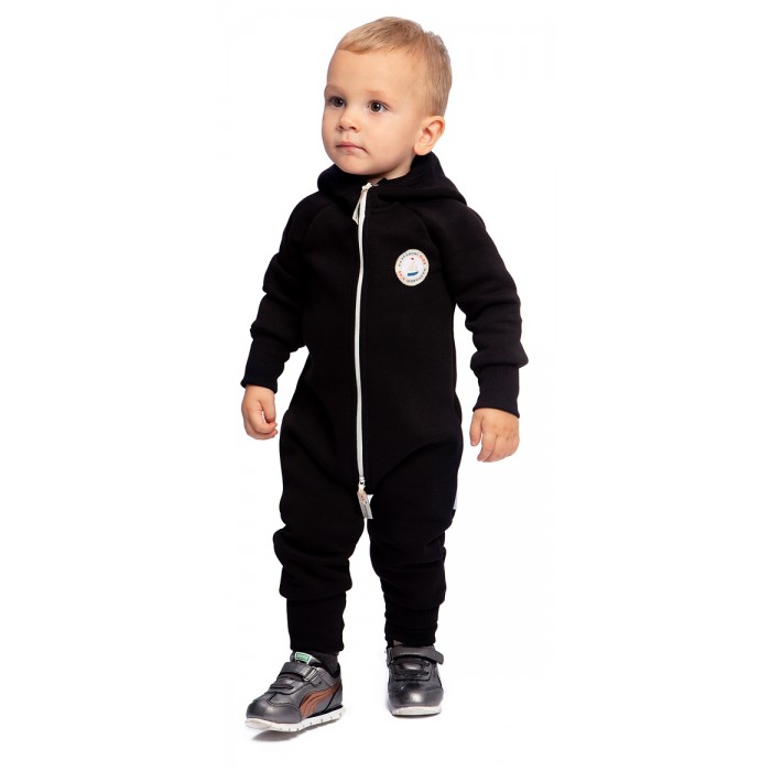 фото Makkaroni Kids Комбинезон теплый с клапаном и капюшоном