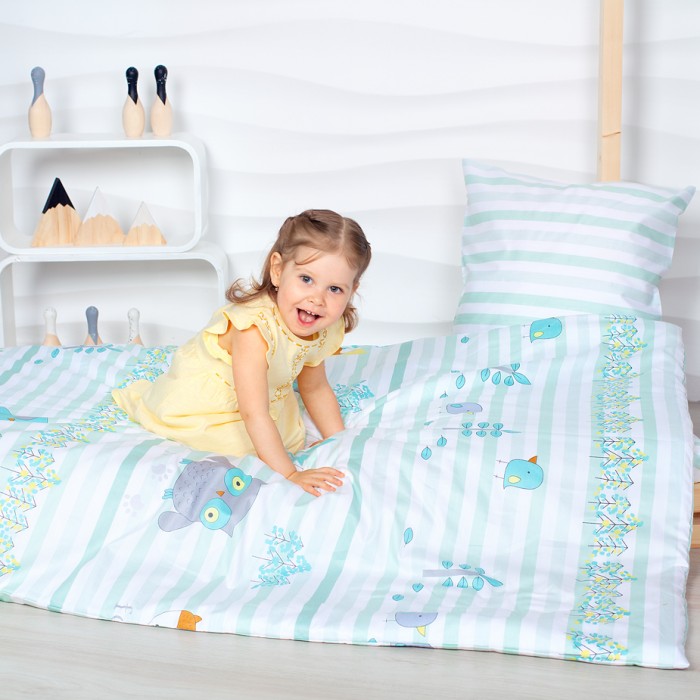 

Комплект в кроватку Makkaroni Kids Лесные обитатели (4 предмета) 160x80 см, Лесные обитатели (4 предмета) 160x80 см