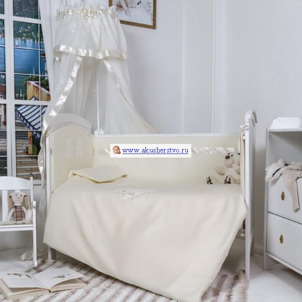 

Бортик в кроватку Makkaroni Kids Тедди 125х65