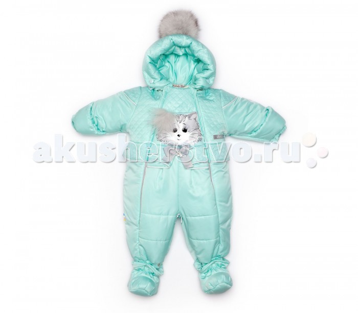Malek Baby Комбинезон-трансформер 134шм/1Комбинезон-трансформер 134шм/1 Malek Baby Комбинезон-трансформер 134шм/1Комбинезон-трансформер 134шм/1Malek Baby Комбинезон-трансформер 134шм/1 Подкладка из натуральной овечьей шерсти. Подкладка отстегивается! Превращая комбинезон в демисезонный, повышается удобство и экономя средства на покупке дополнительного комбинезона. Данная модель легко из конверта превращается в полноценный комбинезон. Покупая одну вещь вы получаете - две в одной! 1. Зимний конверт 2. Зимний комбинезон Универсальная модель позволит значительно сократить денежные средства! Длинная застежка молния, которая позволяет легко одевать малыша, не причиняя ему неудобств. На рукавах манжет-отворот, которым можно закрыть ручки ребенку. В комплекте пинетки на кнопке - овечья шерсть. Помпон из натурального меха - песец. Есть возможность отстегнуть. Комбинезон из овечьей шерсти - это лучшее, что можно придумать для вашего младенца. Рекомендуемый температурный режим до -30 градусов. Овечья шерсть согреет малыша в зимнюю непогоду. Она обладает лечебными и успокаивающими свойствами, что благотворно влияет на самочувствие детей. Комбинезон Российского производства. Сертифицирован. Верх комбинезона - 100% полиэстер Наполнитель - синтепон 200 г. Отстегивающаяся подкладка - 50% овечья шерсть меринос, 50% полиэстер Уход: Бережная стирка при 30 градусах.<br>