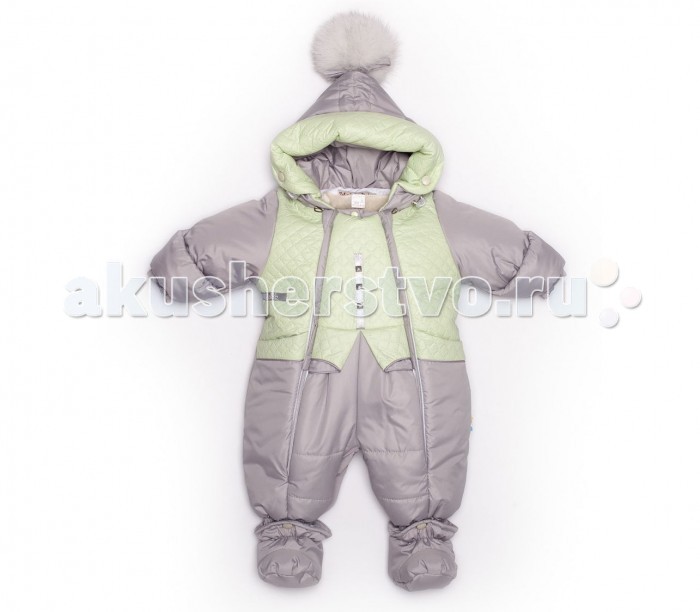 Malek Baby Комбинезон-трансформер 138шм/1Комбинезон-трансформер 138шм/1 Malek Baby Комбинезон-трансформер 138шм/1Комбинезон-трансформер 138шм/1Malek Baby Комбинезон-трансформер 138шм/1 Подкладка из натуральной овечьей шерсти. Подкладка отстегивается! Превращая комбинезон в демисезонный, повышается удобство и экономя средства на покупке дополнительного комбинезона. Данная модель легко из конверта превращается в полноценный комбинезон. Покупая одну вещь вы получаете - две в одной! 1. Зимний конверт 2. Зимний комбинезон Универсальная модель позволит значительно сократить денежные средства! Длинная застежка молния, которая позволяет легко одевать малыша, не причиняя ему неудобств. На рукавах манжет-отворот, которым можно закрыть ручки ребенку. В комплекте пинетки на кнопке - овечья шерсть. Помпон из натурального меха - песец. Есть возможность отстегнуть. Комбинезон из овечьей шерсти - это лучшее, что можно придумать для вашего младенца. Рекомендуемый температурный режим до -30 градусов. Овечья шерсть согреет малыша в зимнюю непогоду. Она обладает лечебными и успокаивающими свойствами, что благотворно влияет на самочувствие детей. Комбинезон Российского производства. Сертифицирован. Верх комбинезона - 100% полиэстер Наполнитель - синтепон 200 г. Отстегивающаяся подкладка - 50% овечья шерсть меринос, 50% полиэстер Уход: Бережная стирка при 30 градусах.<br>
