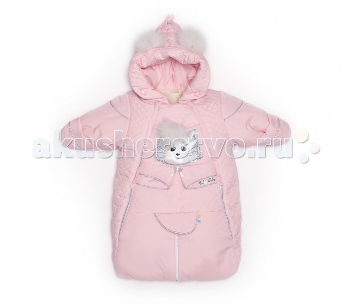 Malek Baby Конверт-трансформер 303шКонверт-трансформер 303ш Malek Baby Конверт-трансформер 303шКонверт-трансформер 303шMalek Baby Конверт-трансформер 303ш В этом конверте для новорожденного удобно не только гулять в коляске по зимнему лесу, но и совершать поездки в автолюльке на машине. При помощи молний у конверта можно разделить ножки, что помогает крепко зафиксировать ребенка в автокресле ремнем безопасности. Верх выполнен из ткани с пропиткой от ветра и влаги, что поможет оставаться вашему малышу сухим при влажной погоде. Грязеустойчивый материал легко очищается с помощью мыльного раствора. У трансформера две застежки-молнии. Это позволит легко одеть малыша. На рукавах манжет-отворот, которым можно закрыть ручки ребенку. Помпон из натурального меха - песец. Есть возможность отстегнуть. Конверт из овечьей шерсти - это лучшее, что можно придумать для вашего младенца. Рекомендуемый температурный режим до -30 градусов. Овечья шерсть согреет малыша в зимнюю непогоду. Она обладает лечебными и успокаивающими свойствами, что благотворно влияет на самочувствие детей. Конверт Российского производства. Сертифицирован. Верх конверта - 100% полиэстер Наполнитель - синтепон 150 г. Подкладка - 50% овечья шерсть меринос, 50% полиэстер Уход: Бережная стирка при 30 градусах.<br>