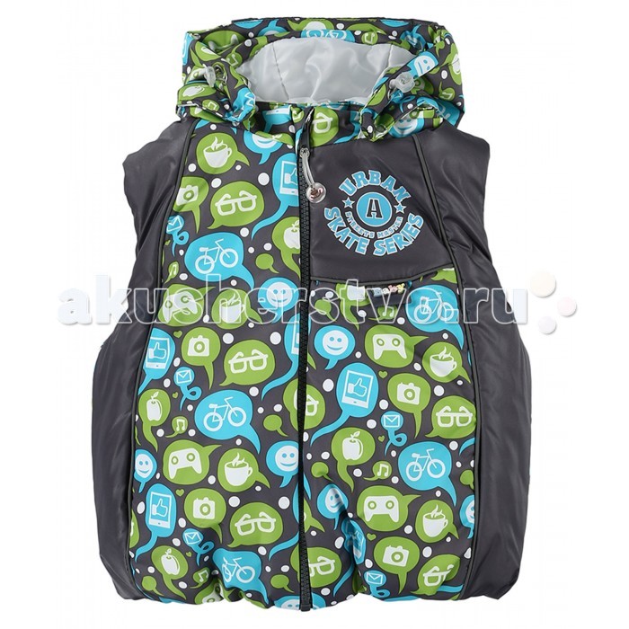 Malek Baby Жилетка 6101Жилетка 6101 Malek Baby Жилетка 6101Жилетка 6101Malek Baby Жилетка 6101 С застежкой молния. Капюшон отстегивается. Есть 2 кармана. Состав: верх- 100% ПЭ, утеплитель- синтепон (100 гр), подкладка-смесовая ткань.<br>