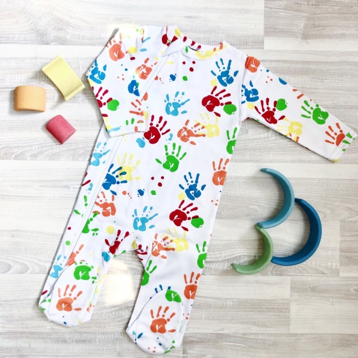 

Mjolk Комбинезон Sleep and Play Ладошки, Комбинезон Sleep and Play Ладошки