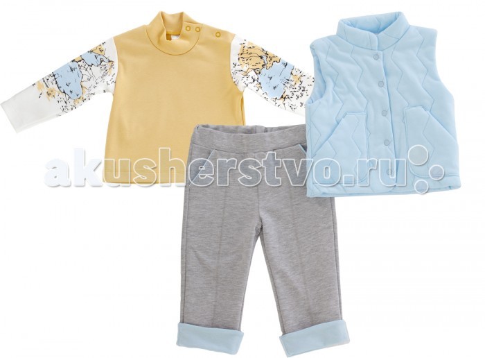 

Мамуляндия Костюм (жилет, брюки, водолазка) Земля-Воздух 17-1005