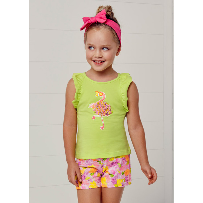 Комплекты детской одежды Mayoral Комплект для девочки (шорты, футболка) 3286
