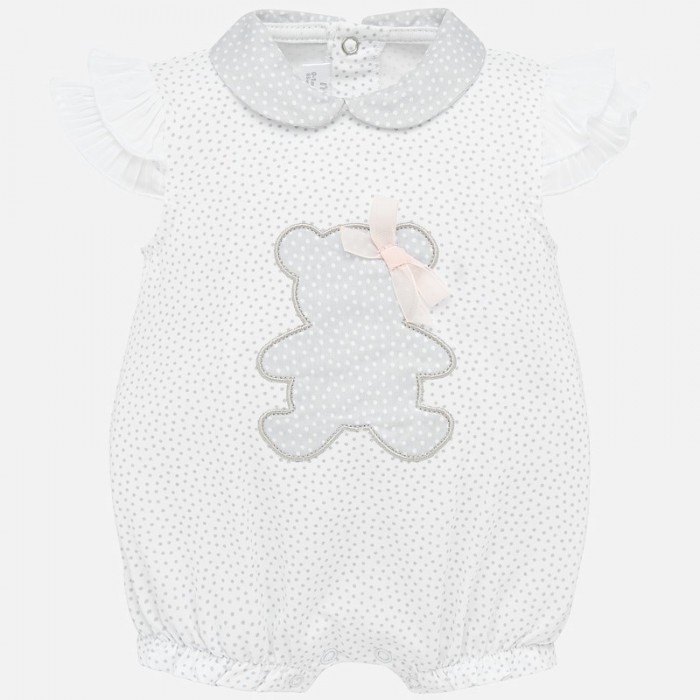 

Mayoral Песочник для девочки New Born 1753, Песочник для девочки New Born 1753